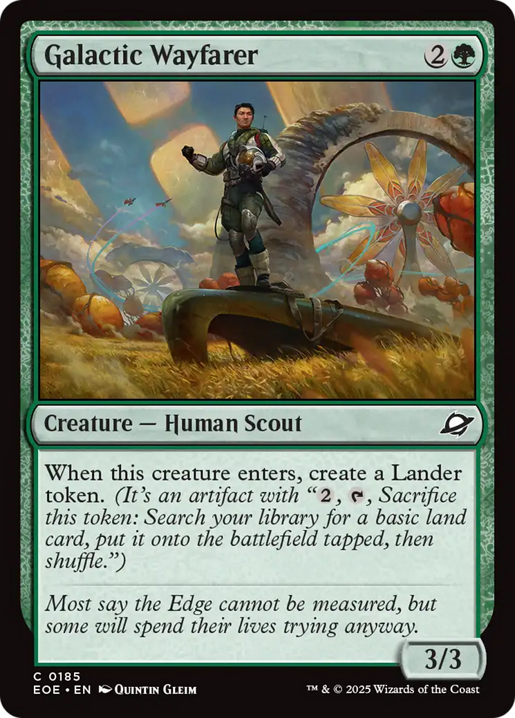 Galactic Wayfarer [Edge of Eternities] | Boutique FDB TCG
