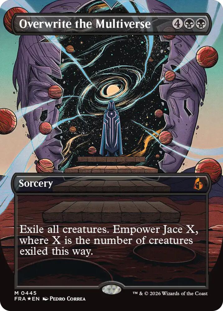 Overwrite the Multiverse (Borderless) (445) [Reality Fracture] | Boutique FDB TCG