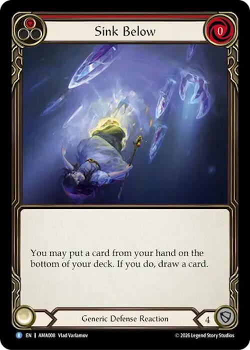 Sink Below (AMA008) [Armory Deck: Malice] | Boutique FDB TCG