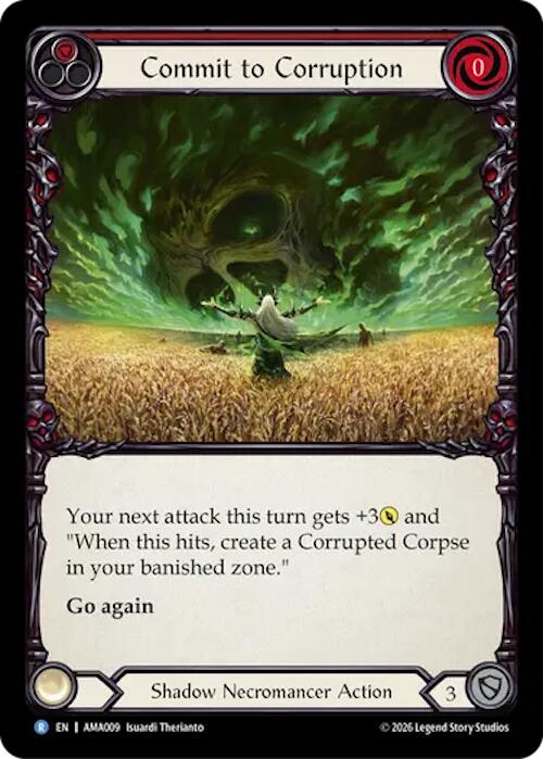 Commit to Corruption (AMA009) [Armory Deck: Malice] | Boutique FDB TCG