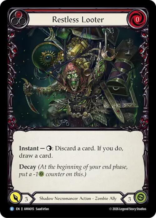 Restless Looter (AMA015) [Armory Deck: Malice] | Boutique FDB TCG