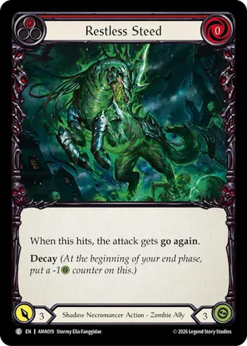 Restless Steed (AMA019) [Armory Deck: Malice] | Boutique FDB TCG
