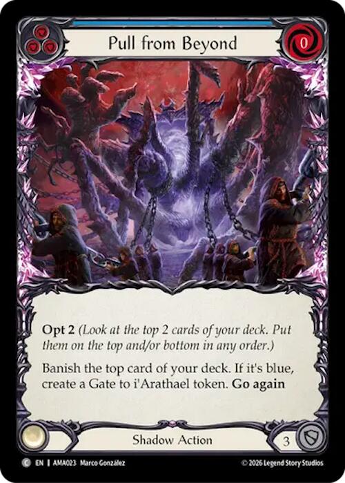 Pull from Beyond (AMA023) [Armory Deck: Malice] | Boutique FDB TCG