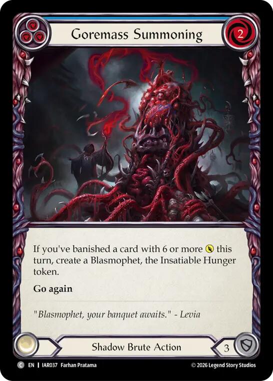 Goremass Summoning (IAR037) [Usurp the Shadow Throne] | Boutique FDB TCG