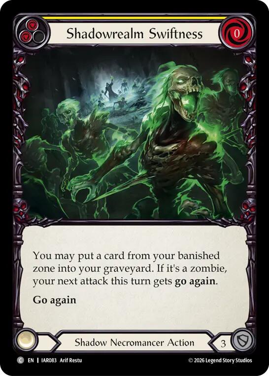 Shadowrealm Swiftness (IAR083) [Usurp the Shadow Throne] | Boutique FDB TCG