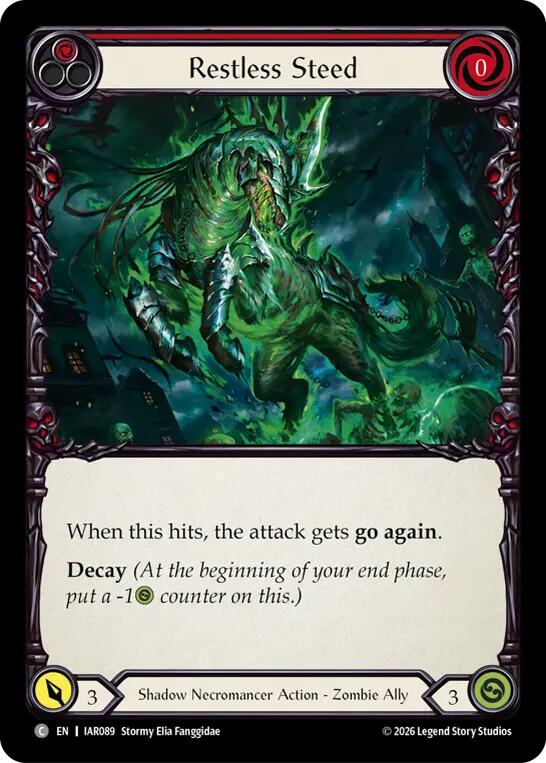 Restless Steed (IAR089) [Usurp the Shadow Throne] | Boutique FDB TCG