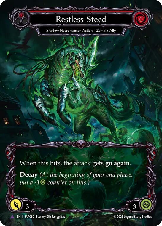 Restless Steed (Marvel) (IAR089) [Usurp the Shadow Throne] | Boutique FDB TCG