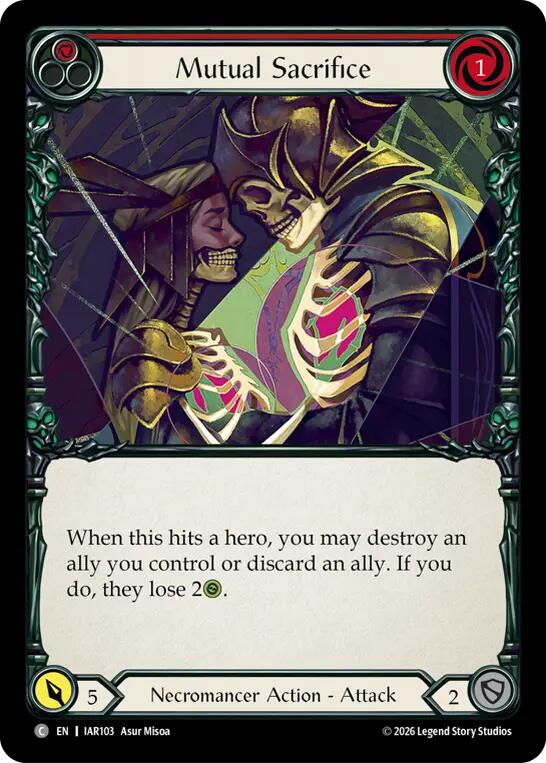 Mutual Sacrifice (Red) (IAR103) [Usurp the Shadow Throne] | Boutique FDB TCG