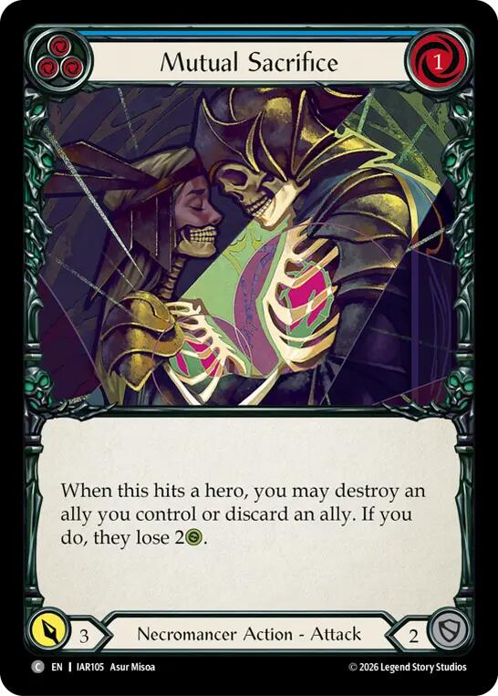 Mutual Sacrifice (Blue) (IAR105) [Usurp the Shadow Throne] | Boutique FDB TCG