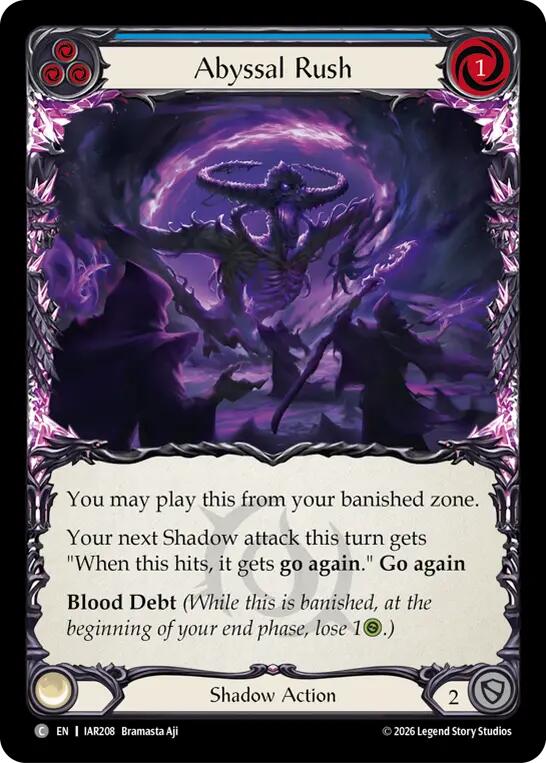 Abyssal Rush (IAR208) [Usurp the Shadow Throne] | Boutique FDB TCG