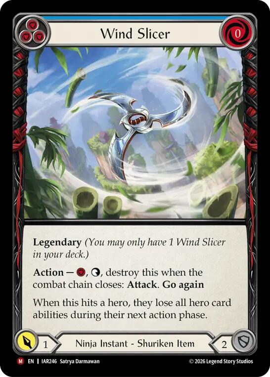 Wind Slicer (IAR246) [Usurp the Shadow Throne] | Boutique FDB TCG