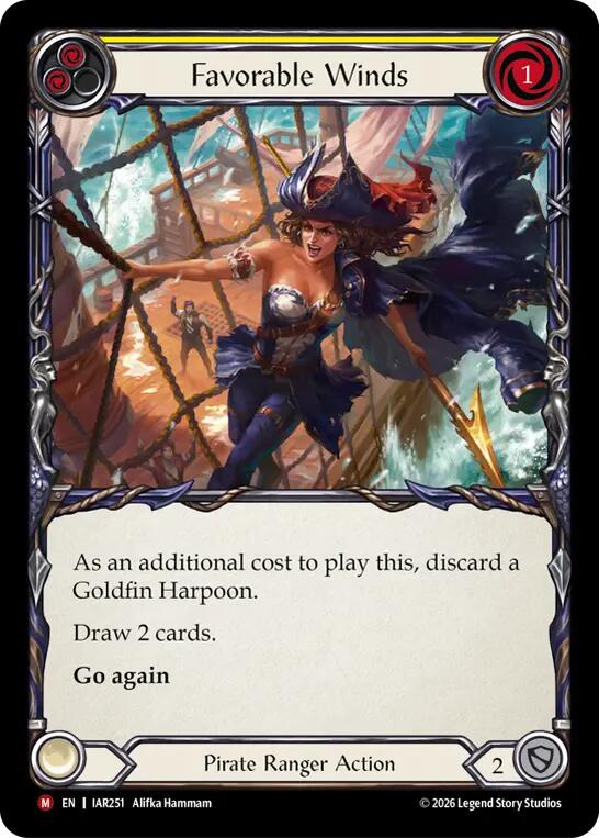 Favorable Winds (IAR251) [Usurp the Shadow Throne] | Boutique FDB TCG