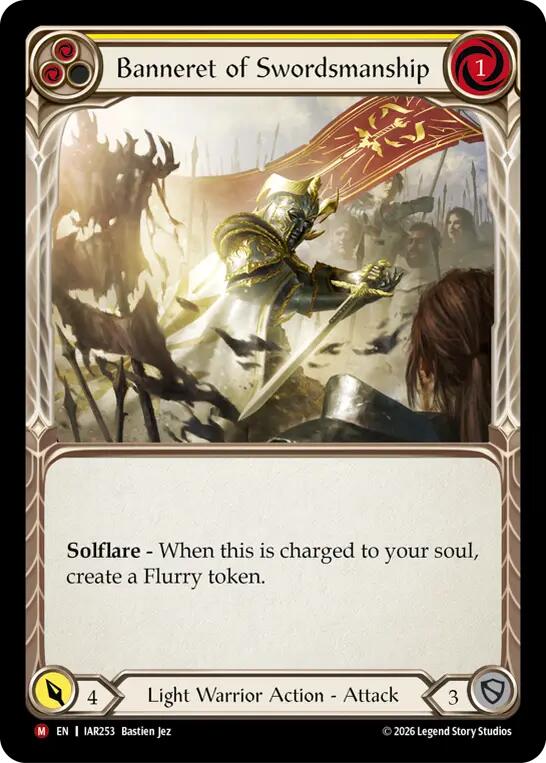 Banneret of Swordsmanship (IAR253) [Usurp the Shadow Throne] | Boutique FDB TCG