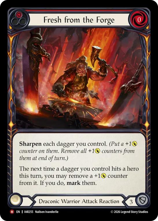 Fresh from the Forge (IAR255) [Usurp the Shadow Throne] | Boutique FDB TCG