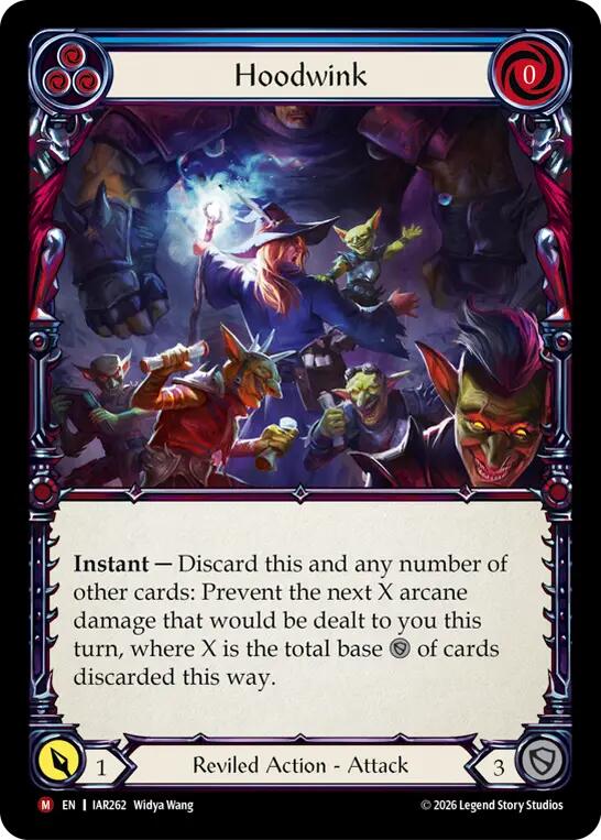 Hoodwink (IAR262) [Usurp the Shadow Throne] | Boutique FDB TCG