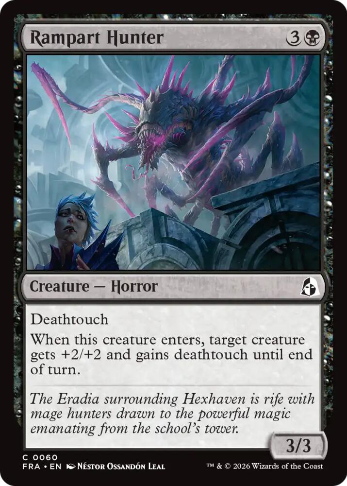 Rampart Hunter (60) [Reality Fracture] | Boutique FDB TCG