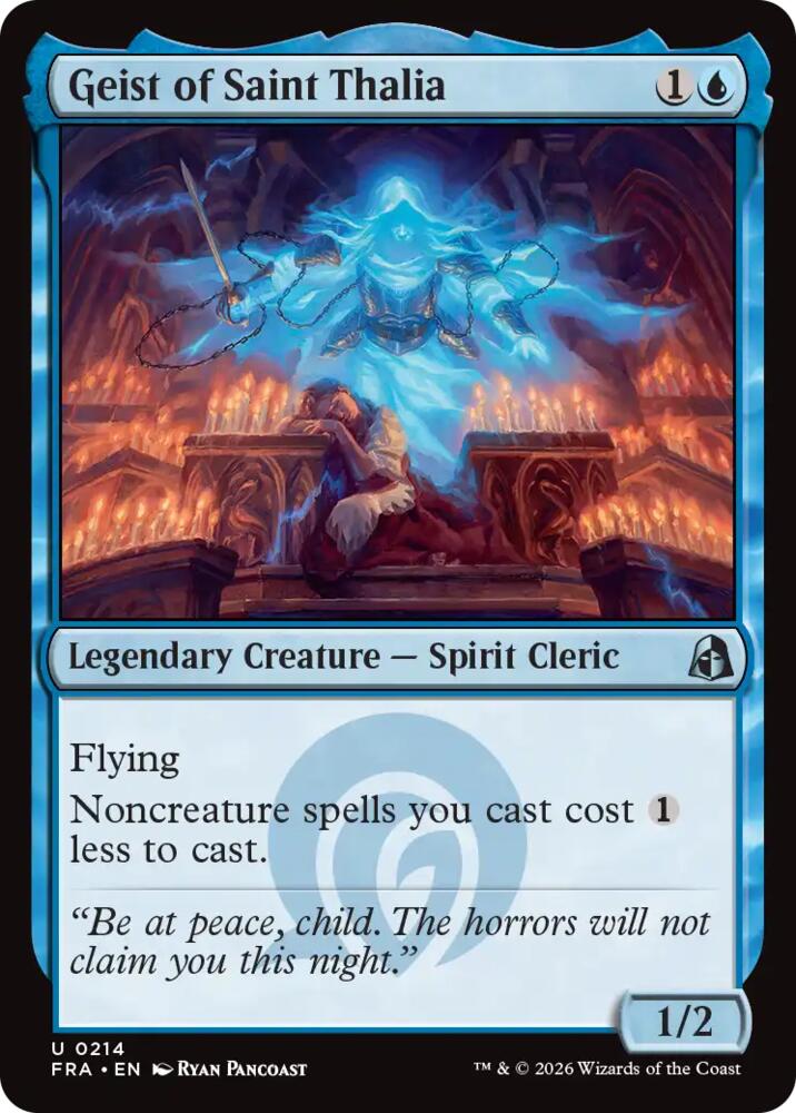 Geist of Saint Thalia (214) [Reality Fracture] | Boutique FDB TCG