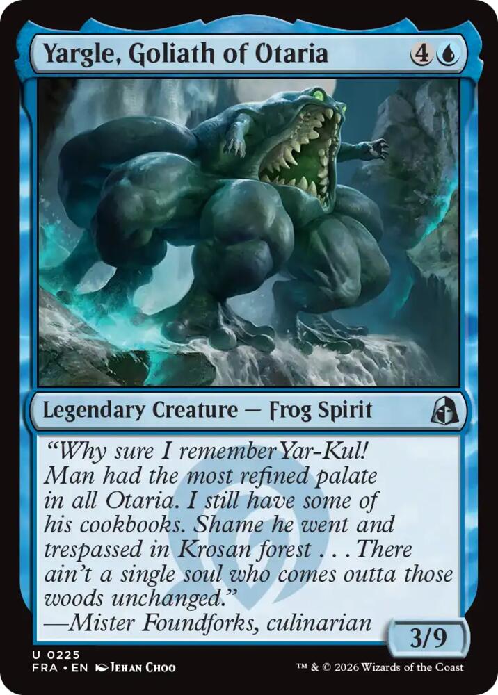 Yargle, Goliath of Otaria (225) [Reality Fracture] | Boutique FDB TCG