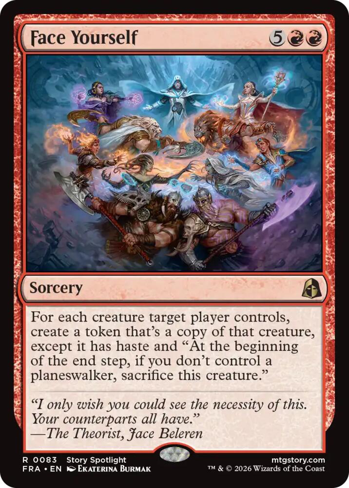 Face Yourself (83) [Reality Fracture] | Boutique FDB TCG