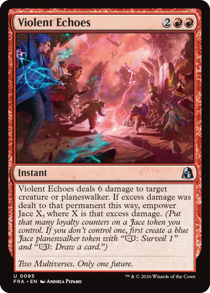 Violent Echoes (95) [Reality Fracture] | Boutique FDB TCG