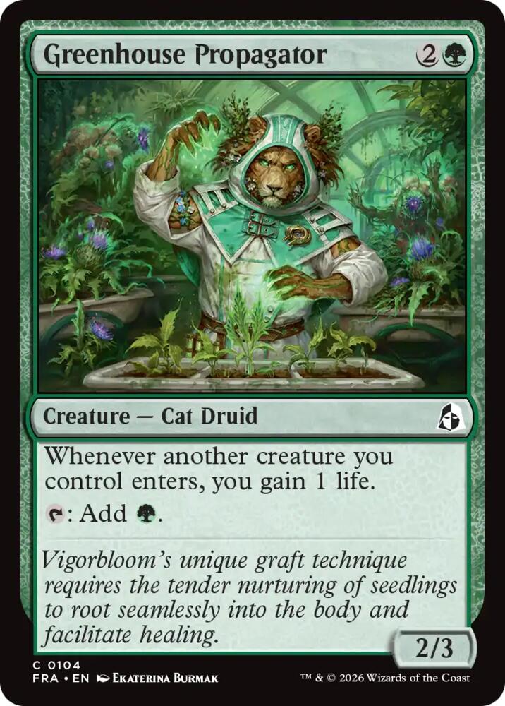 Greenhouse Propagator (104) [Reality Fracture] | Boutique FDB TCG
