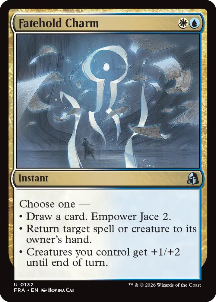 Fatehold Charm (132) [Reality Fracture] | Boutique FDB TCG