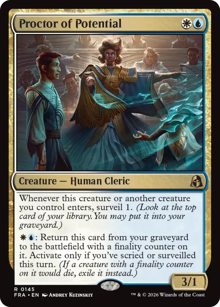 Proctor of Potential (145) [Reality Fracture] | Boutique FDB TCG