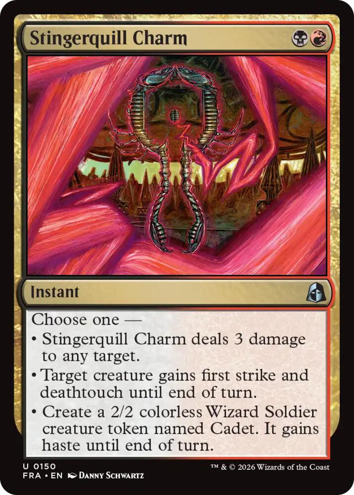 Stingerquill Charm (150) [Reality Fracture] | Boutique FDB TCG
