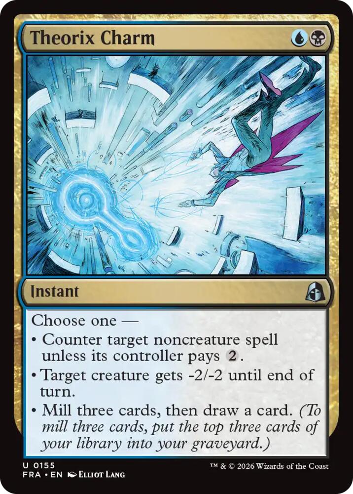 Theorix Charm (155) [Reality Fracture] | Boutique FDB TCG