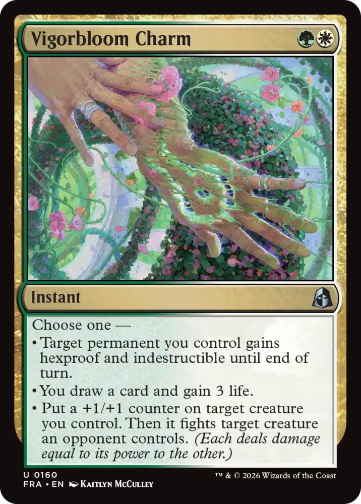 Vigorbloom Charm (160) [Reality Fracture] | Boutique FDB TCG