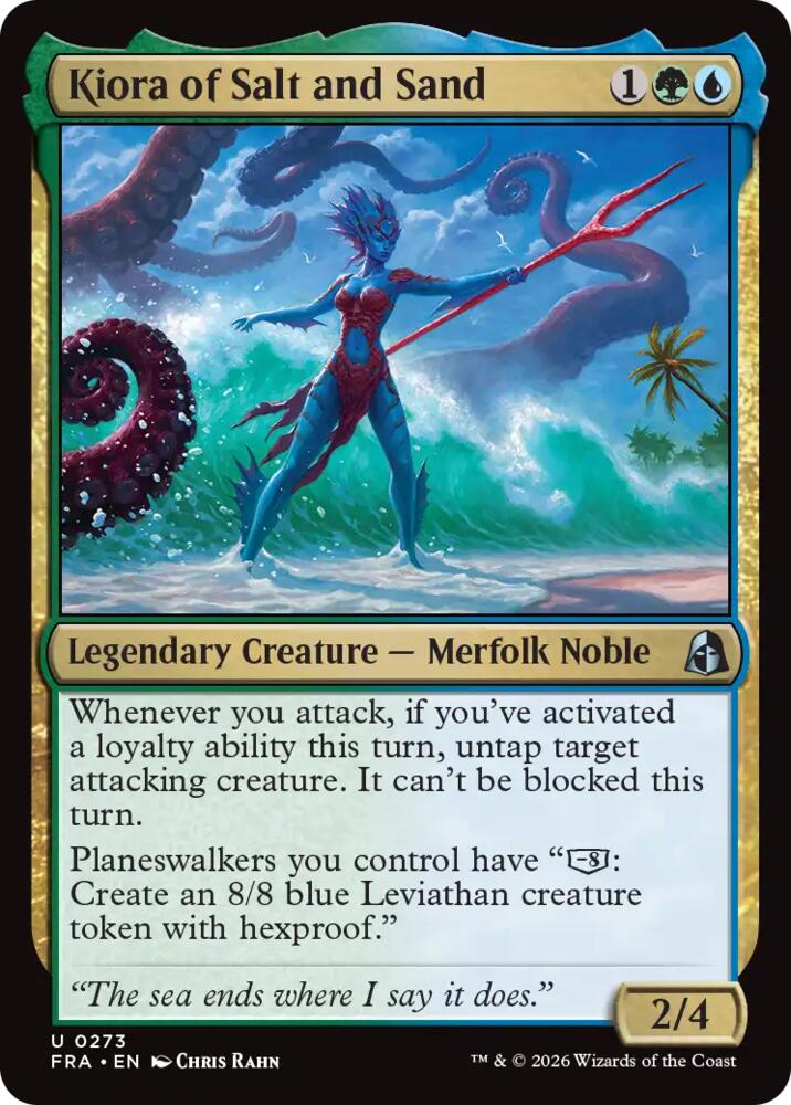 Kiora of Salt and Sand (273) [Reality Fracture] | Boutique FDB TCG