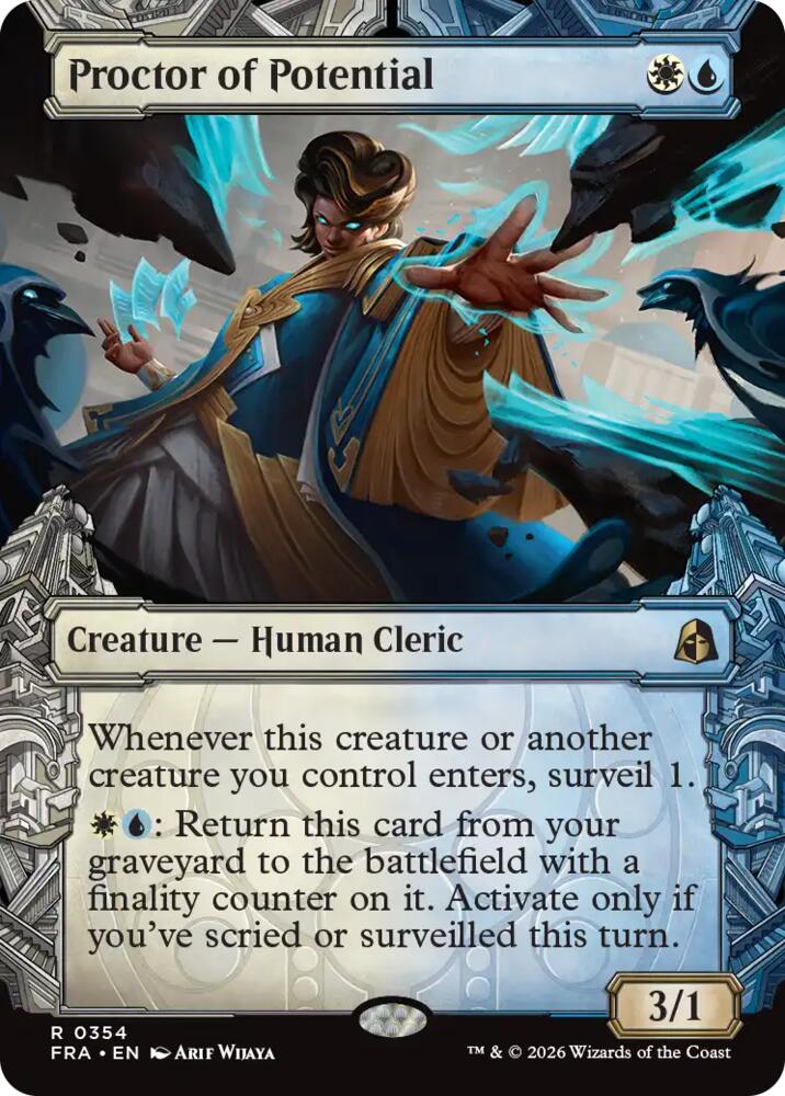 Proctor of Potential (Showcase) (354) [Reality Fracture] | Boutique FDB TCG