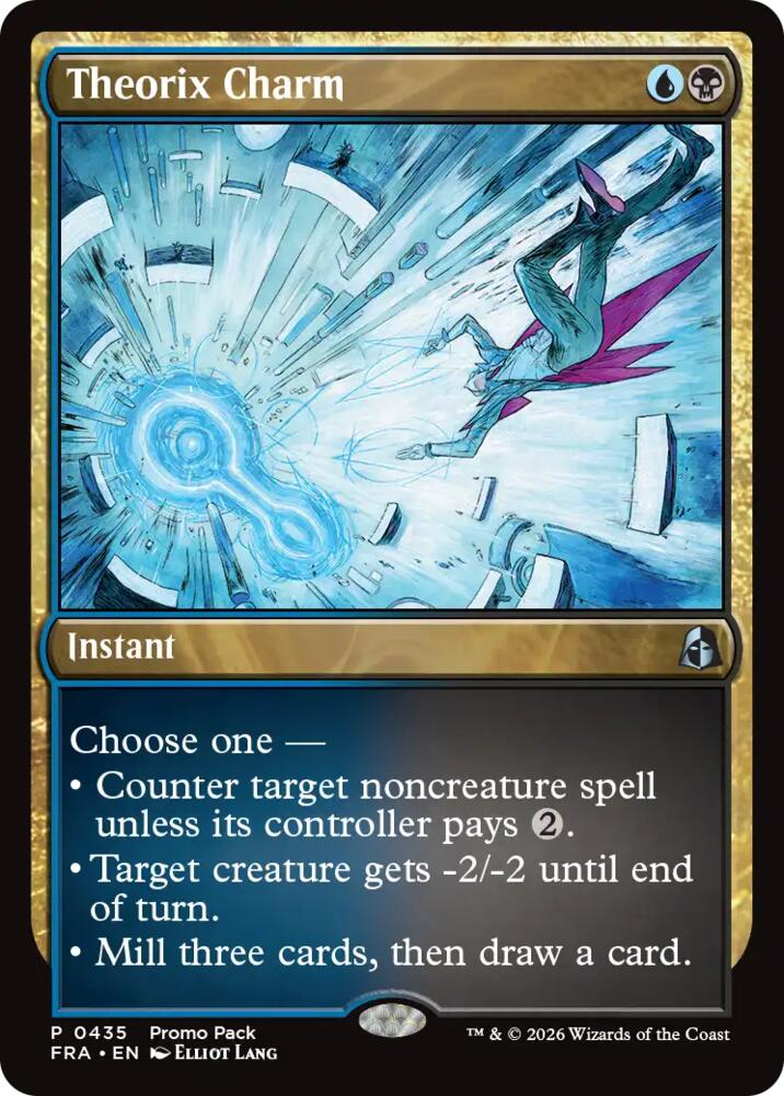 Theorix Charm (435) [Reality Fracture Promos] | Boutique FDB TCG