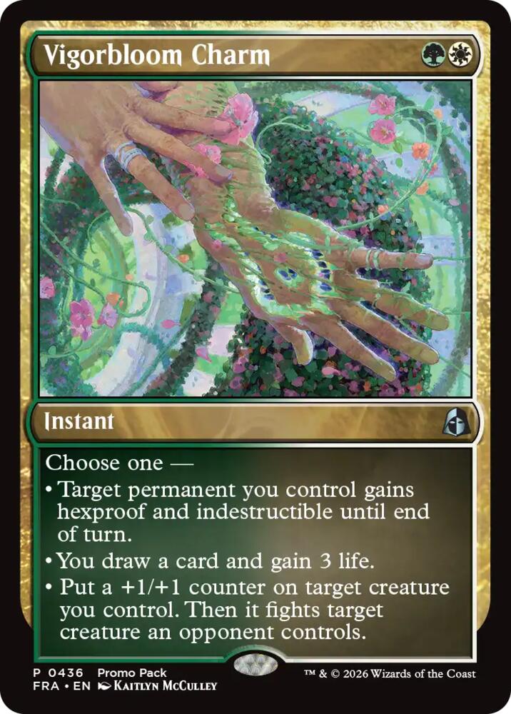 Vigorbloom Charm (436) [Reality Fracture Promos] | Boutique FDB TCG
