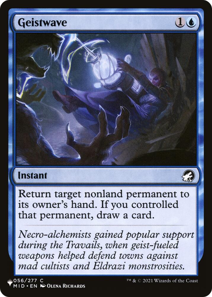 Geistwave (56) [The List] | Boutique FDB TCG
