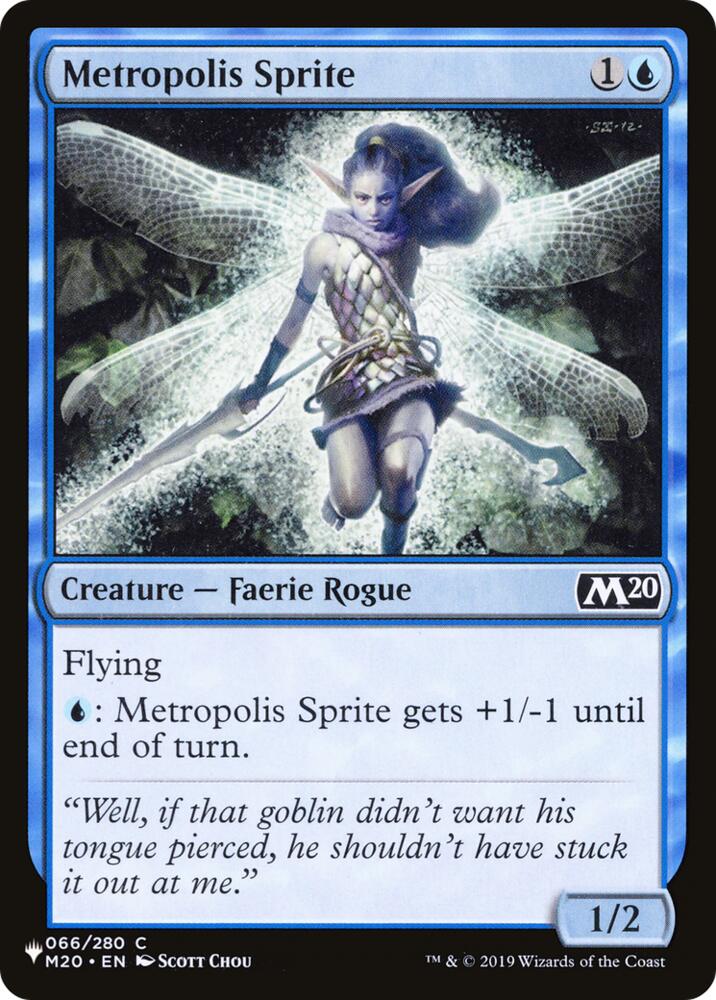 Metropolis Sprite (66) [The List] | Boutique FDB TCG