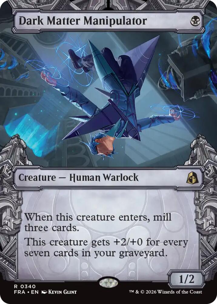 Dark Matter Manipulator (Showcase) (340) [Reality Fracture] | Boutique FDB TCG