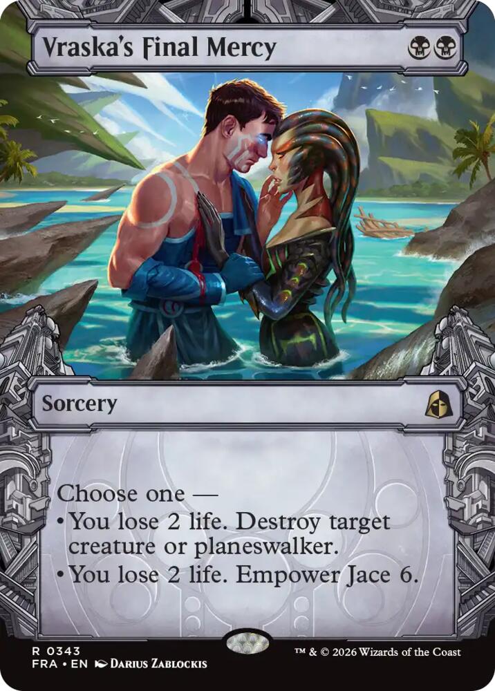 Vraska's Final Mercy (Showcase) (343) [Reality Fracture] | Boutique FDB TCG