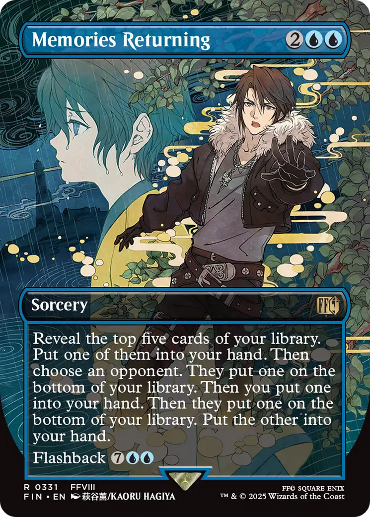 Memories Returning (Borderless) [FINAL FANTASY] | Boutique FDB TCG