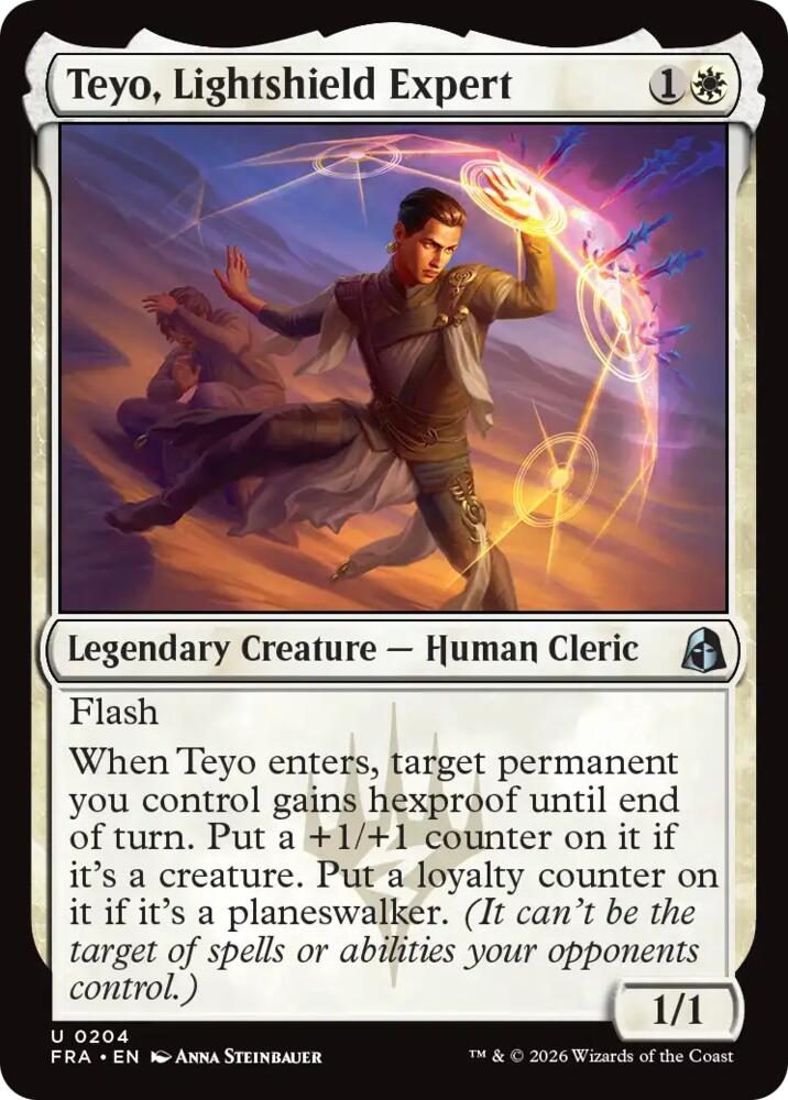 Teyo, Lightshield Expert (204) [Reality Fracture] | Boutique FDB TCG