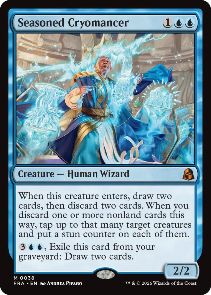 Seasoned Cryomancer (38) [Reality Fracture] | Boutique FDB TCG