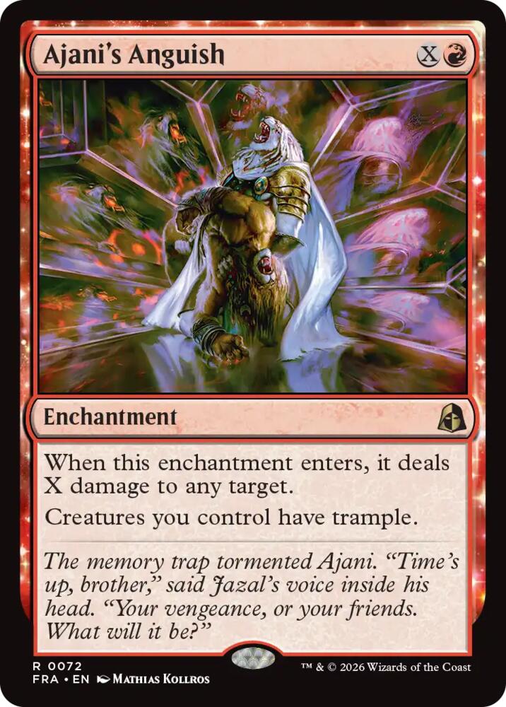 Ajani's Anguish (72) [Reality Fracture] | Boutique FDB TCG