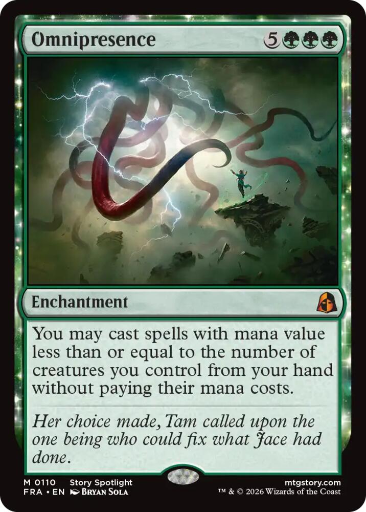 Omnipresence (110) [Reality Fracture] | Boutique FDB TCG