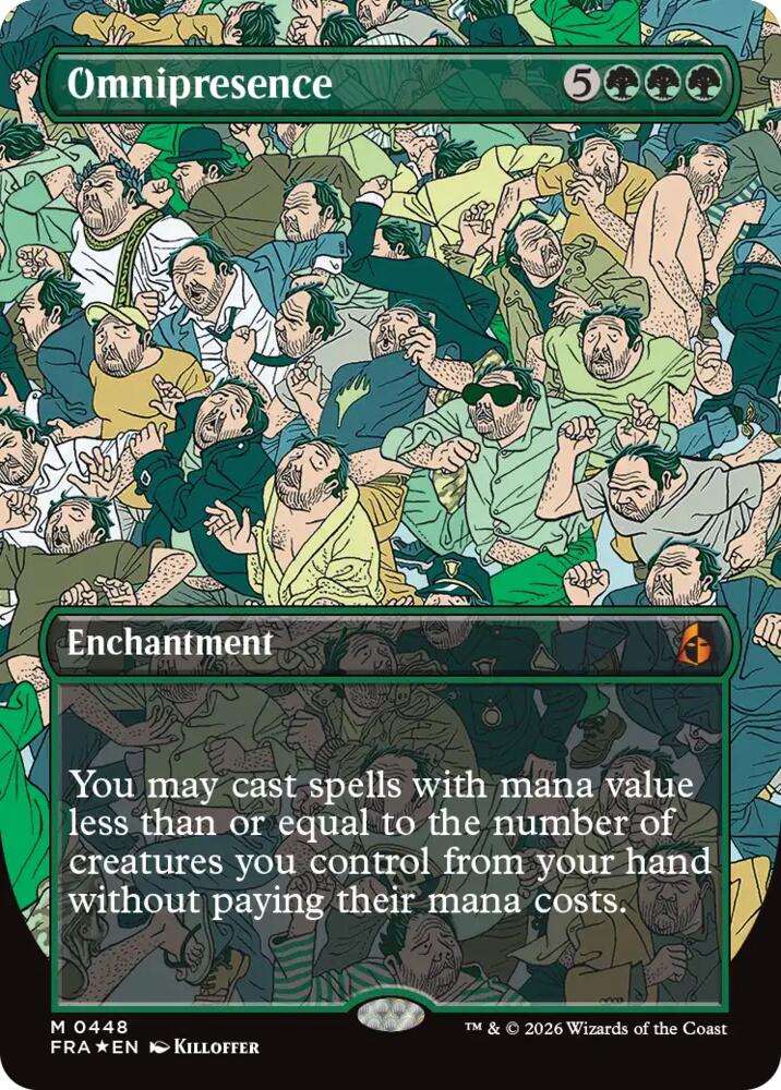 Omnipresence (Borderless) (0448) [Reality Fracture] | Boutique FDB TCG