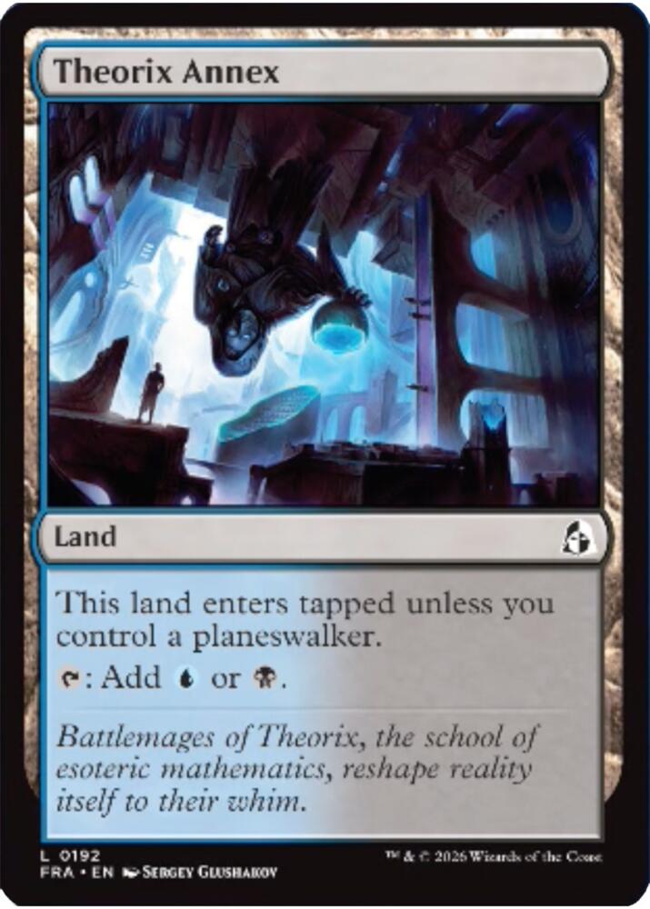 Theorix Annex (192) [Reality Fracture] | Boutique FDB TCG