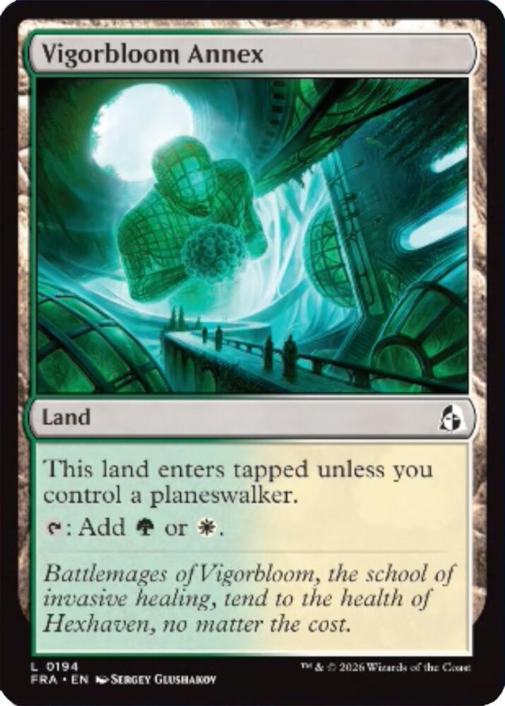 Vigorbloom Annex (194) [Reality Fracture] | Boutique FDB TCG