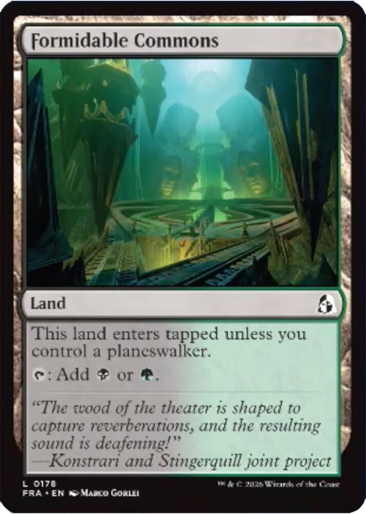 Formidable Commons (178) [Reality Fracture] | Boutique FDB TCG