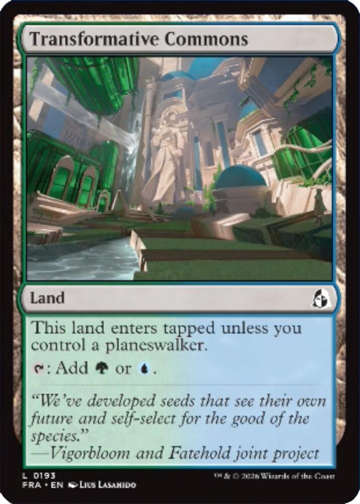 Transformative Commons (193) [Reality Fracture] | Boutique FDB TCG