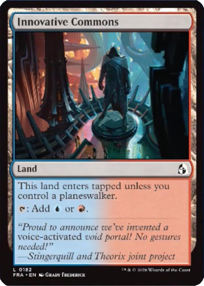 Innovative Commons (182) [Reality Fracture] | Boutique FDB TCG
