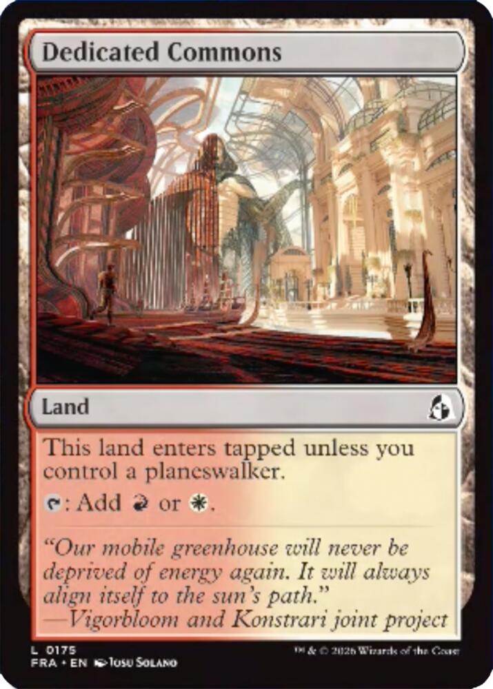 Dedicated Commons (175) [Reality Fracture] | Boutique FDB TCG
